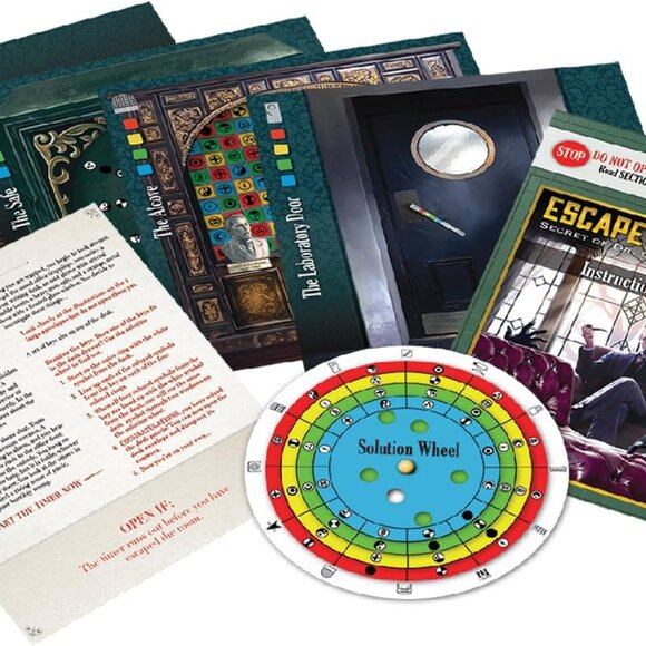 New Sealed ThinkFun Escape The Room Secret of Dr. Gravely's Retreat - English - Picture 12 of 12